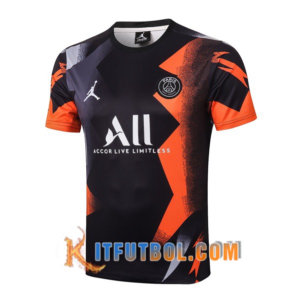 Nueva Polo Futbol PSG ALL Negro Gris 19/20