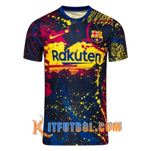 Camiseta Entrenamiento FC Barcelona Obsidian Negro 19/20