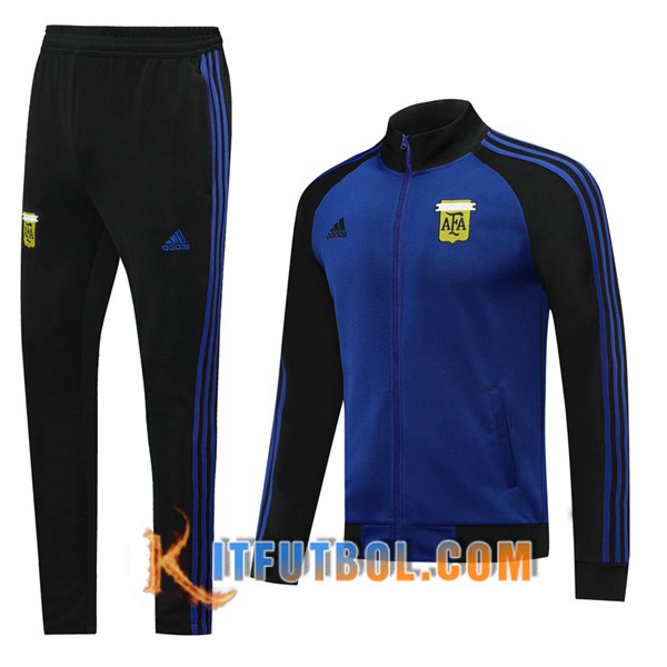 Nueva Chandal Futbol - Chaqueta + Pantalones Argentina Azul 20/21