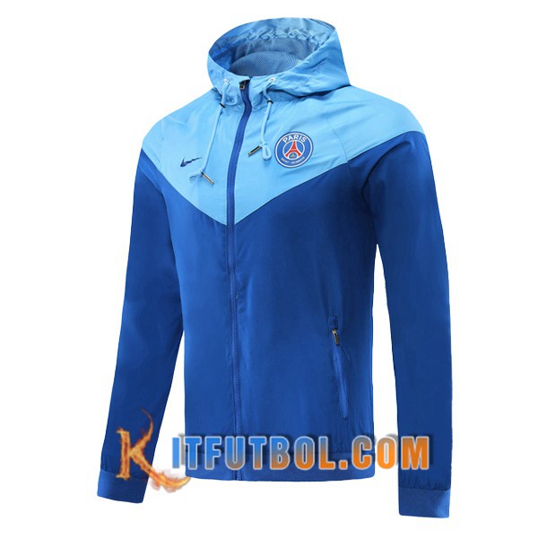 Nueva Chaqueta Futbol Rompevientos Paris PSG Azul Oscuro 20/21