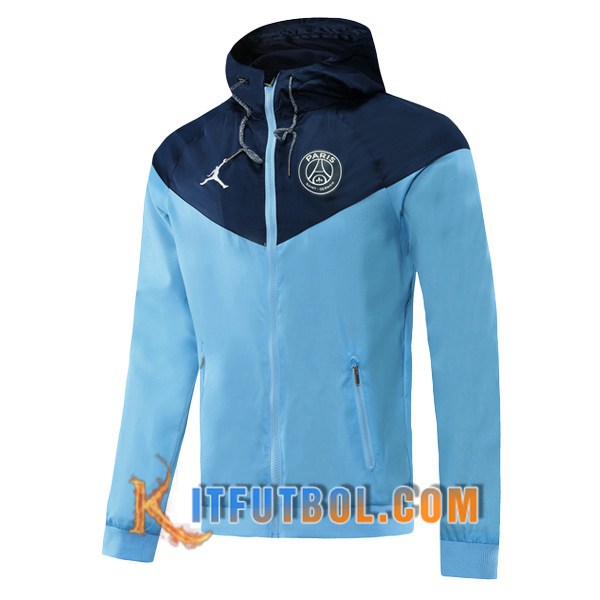 Nueva Chaqueta Futbol Rompevientos Paris PSG Azul 20/21