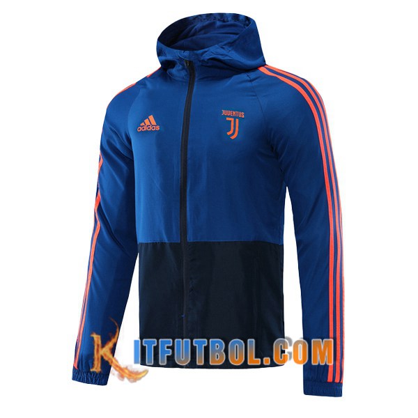 Nueva Chaqueta Futbol Rompevientos Juventus Azul 20/21