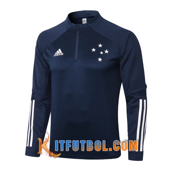 Nueva Entrenamiento Sudadera Cruzeiro EC Azul Real 20/21