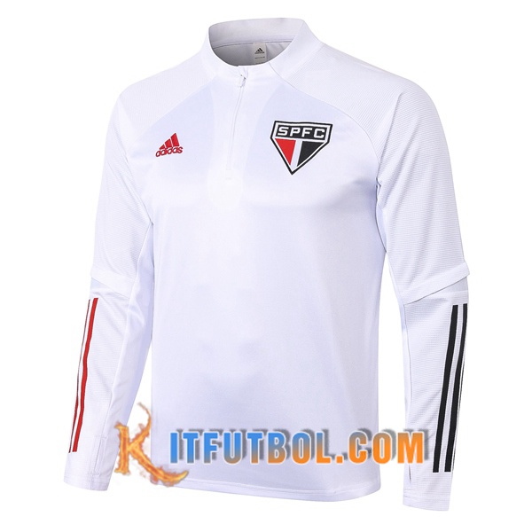 Nueva Entrenamiento Sudadera Sao Paulo FC Blanco 20/21