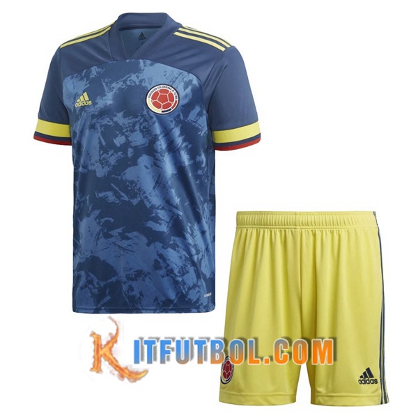 Camisetas Personalizadas Futbol Colombia Ninos Segunda 20/21