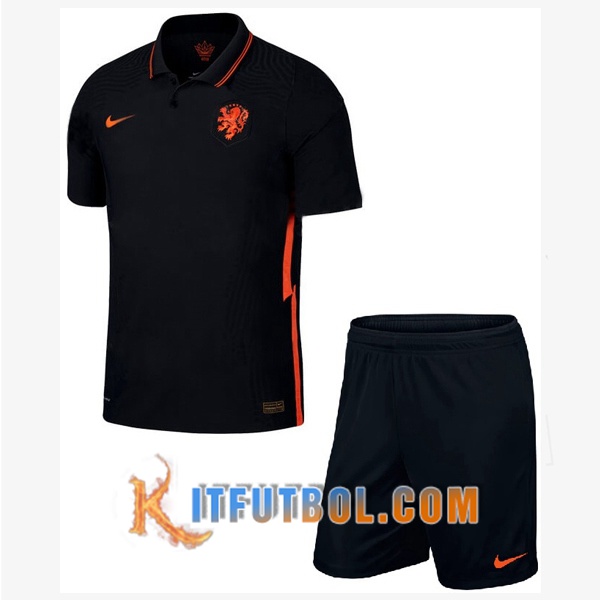 Camisetas Personalizadas Futbol Países Bajos Ninos Segunda 20/21