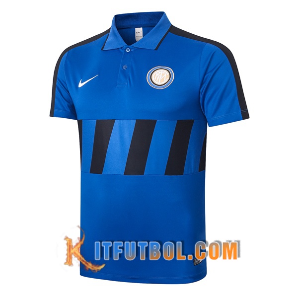 Nueva Polo Futbol Inter Milan Azul Negro 20/21