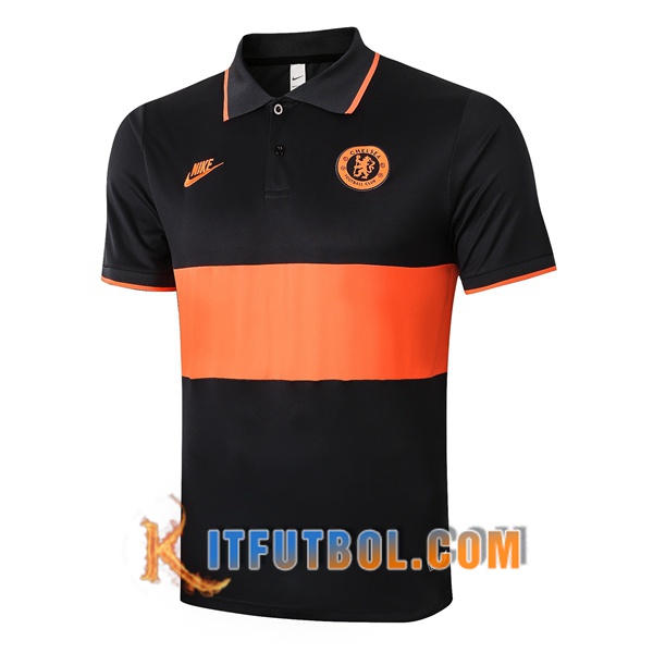 Nueva Polo Futbol FC Chelsea Naranja 20/21