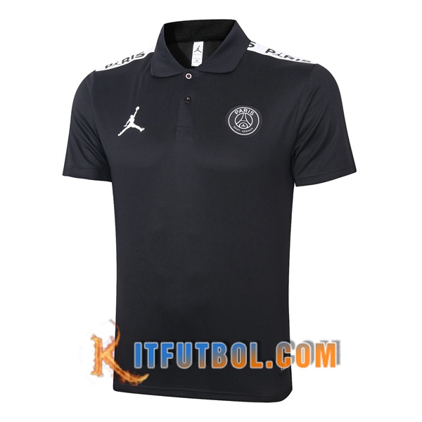 Nueva Polo Futbol Paris PSG Jordan Negro 20/21