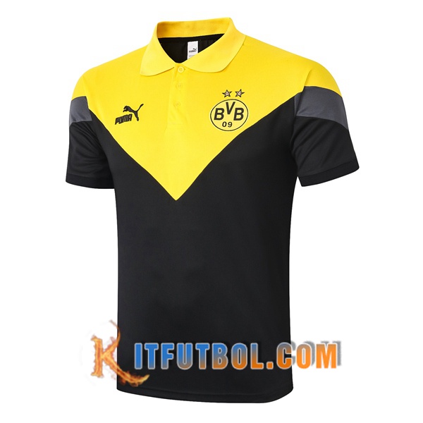 Nueva Polo Futbol Dortmund BVB Amarillo Negro 20/21