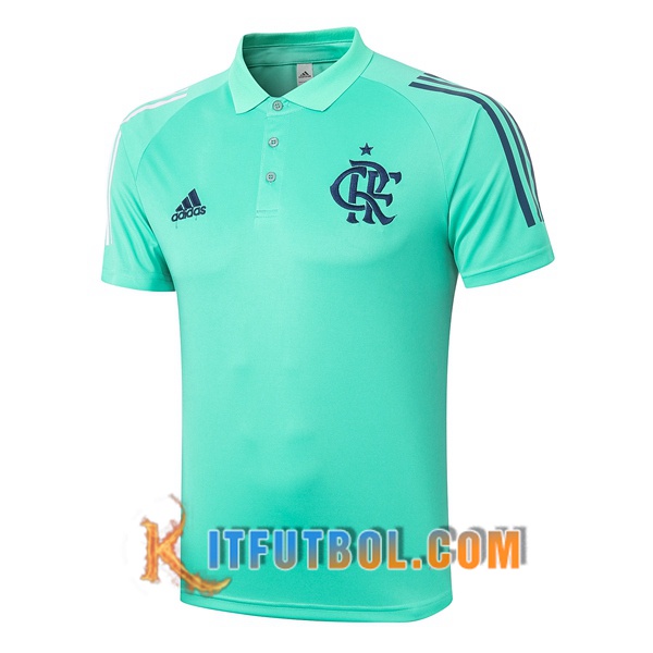 Nueva Polo Futbol Flamengo Verde 20/21