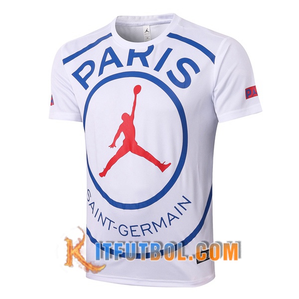 Camisetas de entrenamiento Paris PSG Jordan Blanco 20/21