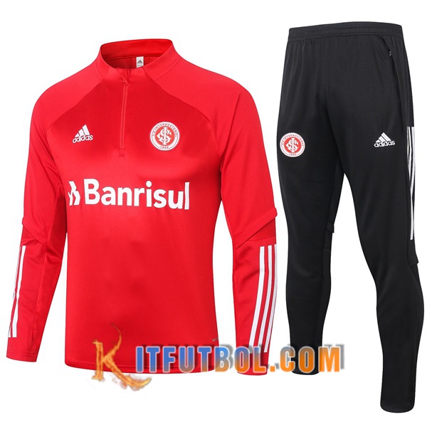 Nueva Chandal Futbol + Pantalones SC Internacional Roja 20/21