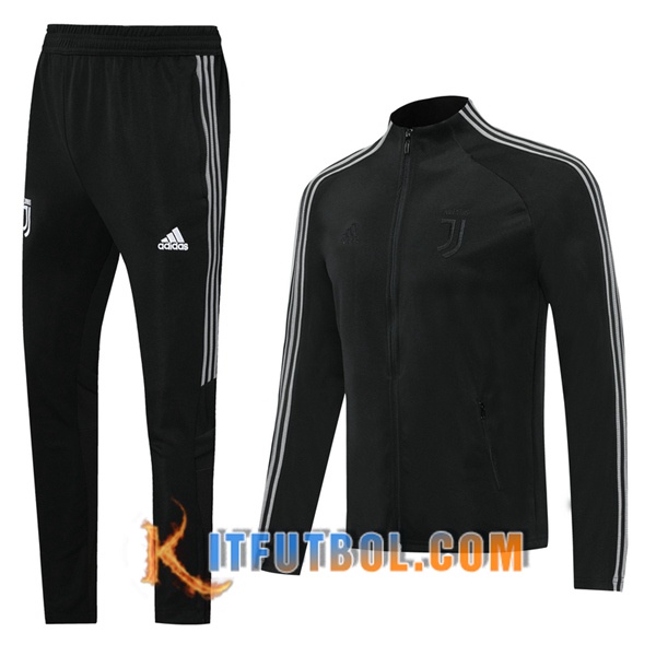 Nueva Chandal Futbol - Chaqueta + Pantalones Juventus Negro 20/21
