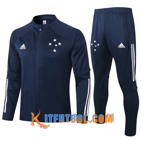 Nueva Chandal Futbol - Chaqueta + Pantalones Cruzeiro EC Azul Real 20/21
