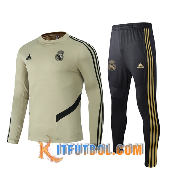 Nueva Chandal Futbol + Pantalones Real Madrid Amarillo 20/21