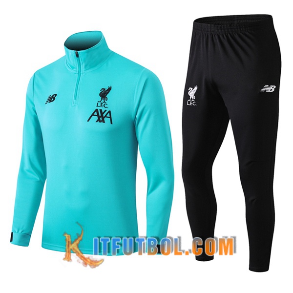 Nueva Chandal Futbol + Pantalones FC Liverpool Verde 20/21
