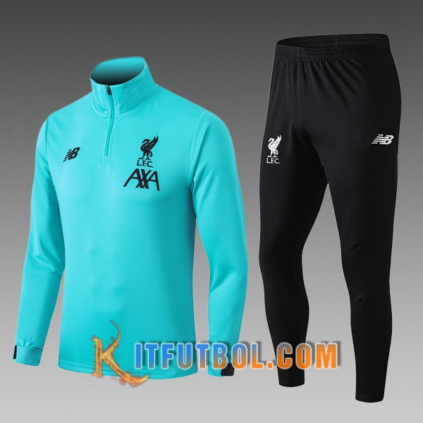 Nueva Chandal Futbol FC Liverpool Ninos Verde 20/21