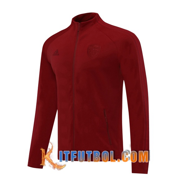 Nueva Chaqueta Futbol Arsenal Roja Oscuro 20/21