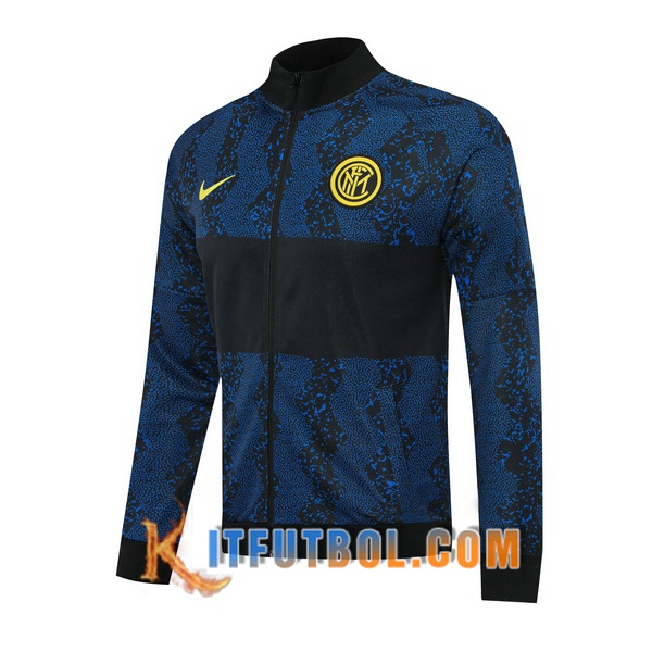 Nueva Chaqueta Futbol Inter Milan Azul Negro 20/21
