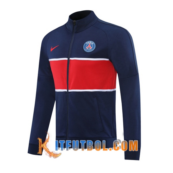 Nueva Chaqueta Futbol Pairis PSG Azul Roja 20/21