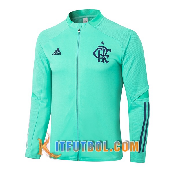 Nueva Chaqueta Futbol Flamengo Verde 20/21