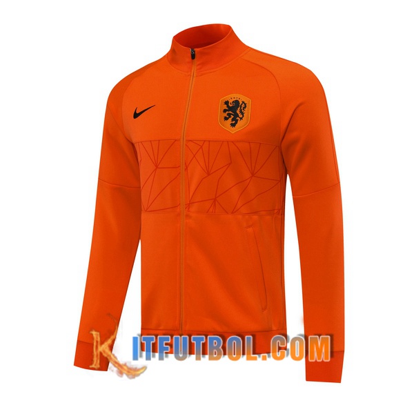 Nueva Chaqueta Futbol Países Bajos Naranja 20/21