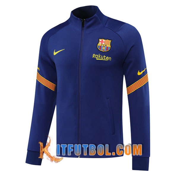 Nueva Chaqueta Futbol FC Barcelona Azul 20/21