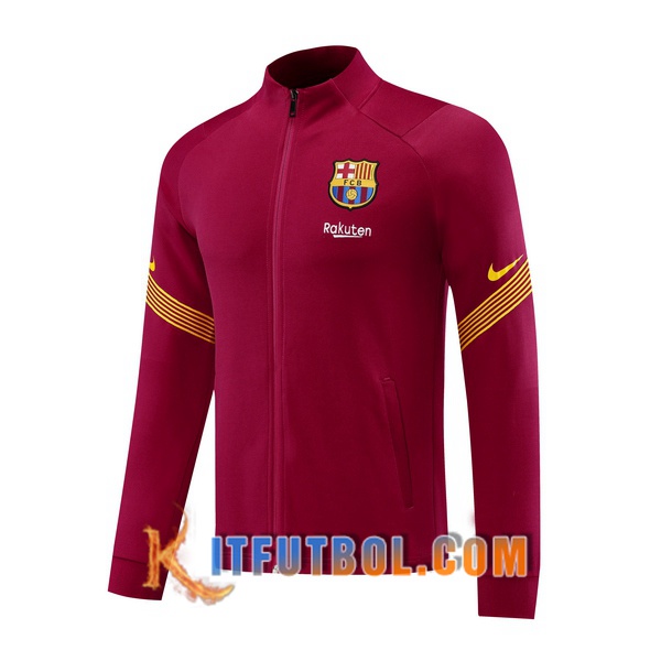 Nueva Chaqueta Futbol FC Barcelona Roja 20/21