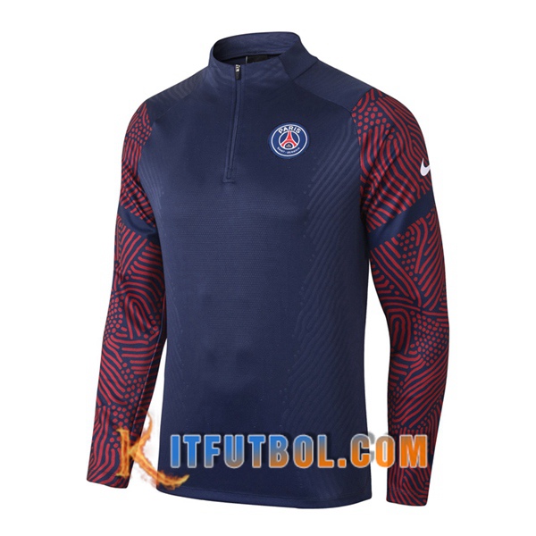 Nueva Entrenamiento Sudadera Pairis PSG Azul Royal 20/21