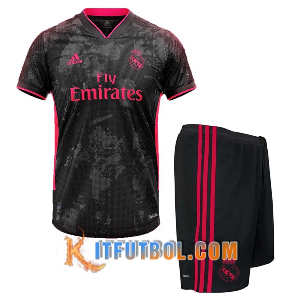 Camisetas Personalizadas Futbol Real Madrid Ninos Tercera Version Filtrada 20/21