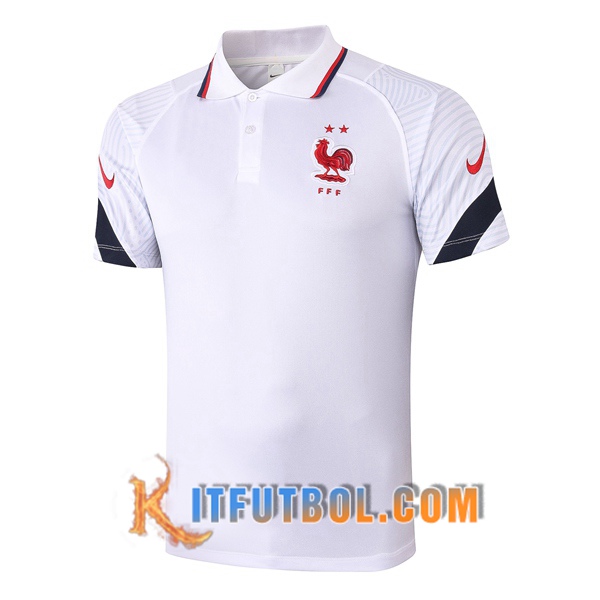 Nueva Polo Futbol Francia Blanco 20/21