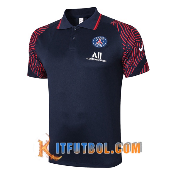 Nueva Polo Futbol Paris PSG Azul Royal 20/21