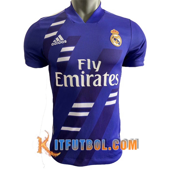 Camisetas de entrenamiento Real Madrid Azul 20/21
