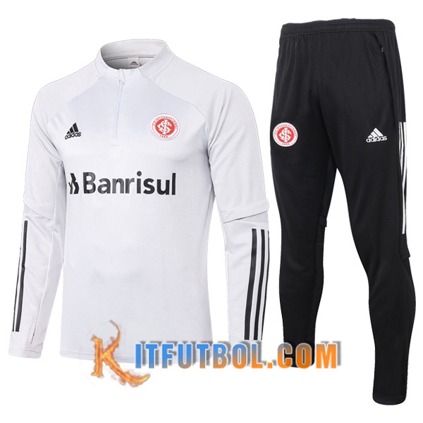 Nueva Chandal Futbol + Pantalones SC Internacional Blanco 20/21