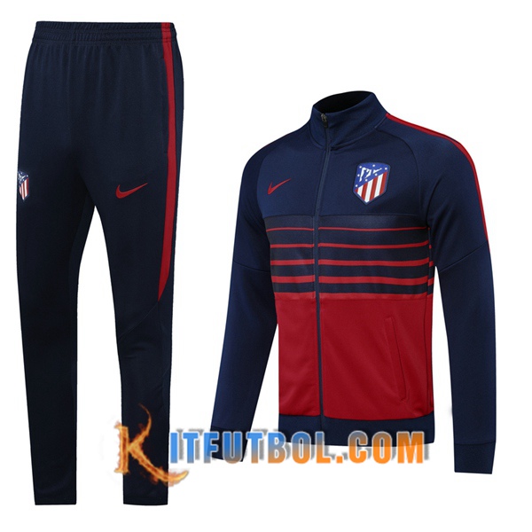 Nueva Chandal Futbol - Chaqueta + Pantalones Atletico Madrid Azul Royal 20/21