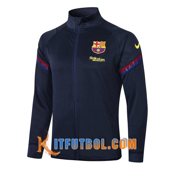 Nueva Chaqueta Futbol FC Barcelona Azul Royal 20/21