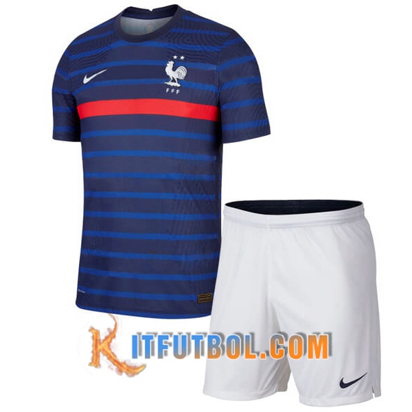 Camisetas Personalizadas Futbol Francia Ninos Primera 20/21