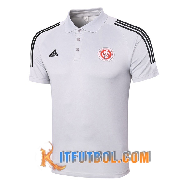 Nueva Polo Futbol SC Internacional Gris Claro 20/21