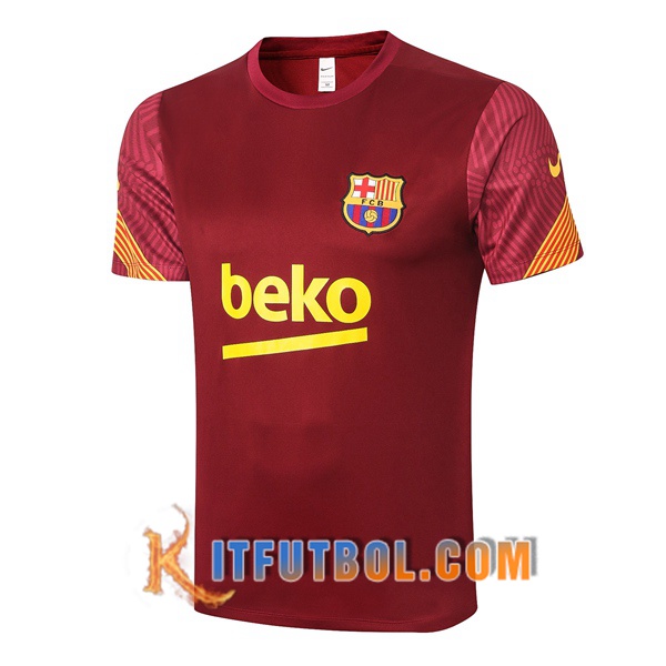 Camisetas de entrenamiento FC Barcelona Roja 20/21