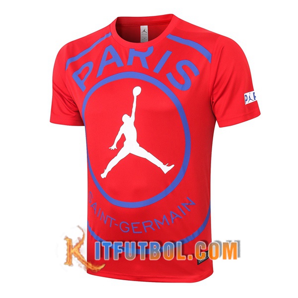 Camisetas de entrenamiento Paris PSG Jordan Roja 20/21