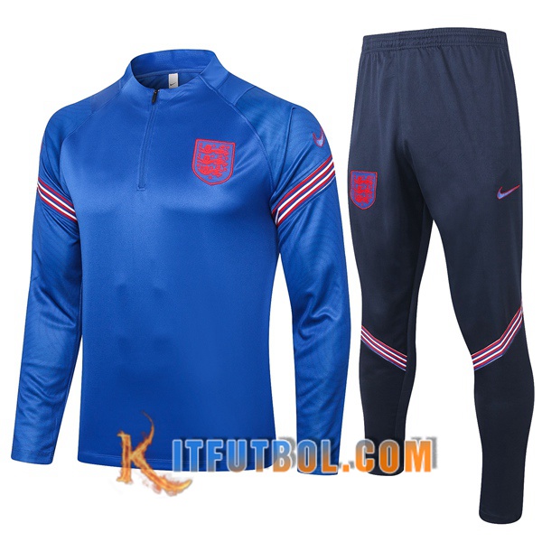 Nueva Chandal Futbol + Pantalones Inglaterra Azul 20/21