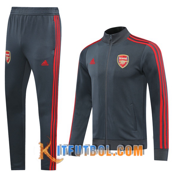 Nueva Chandal Futbol - Chaqueta + Pantalones Arsenal Gris 20/21
