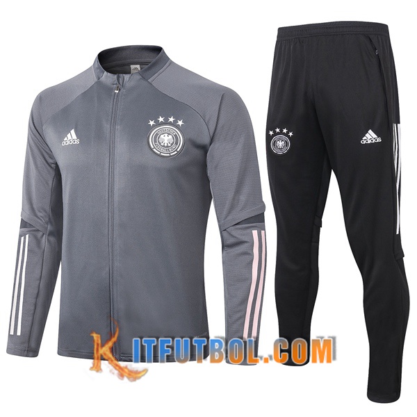 Nueva Chandal Futbol - Chaqueta + Pantalones Alemania Gris Oscuro 20/21