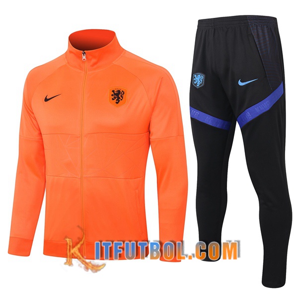 Nueva Chandal Futbol - Chaqueta + Pantalones Países Bajos Naranja 20/21
