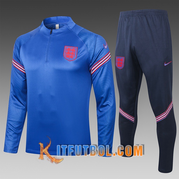 Nueva Chandal Futbol Inglaterra Ninos Azul 20/21