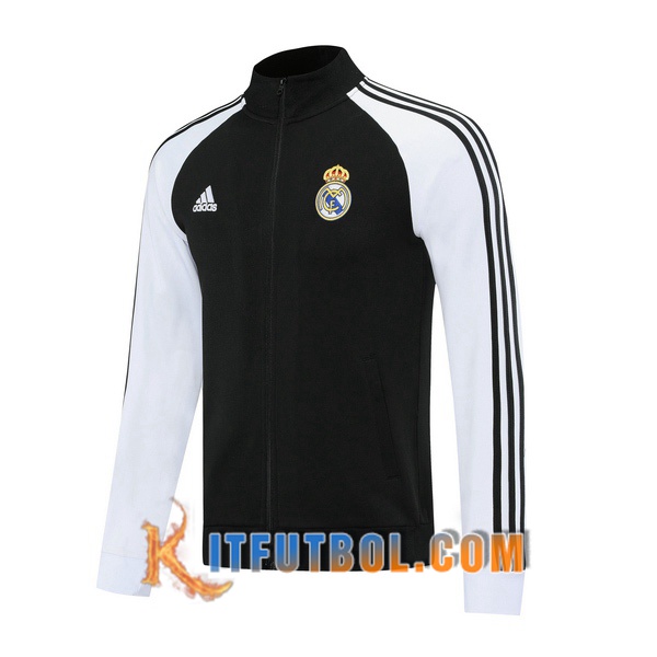 Nueva Chaqueta Futbol Real Madrid Negro 20/21