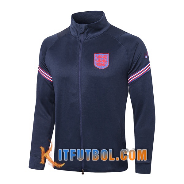 Nueva Chaqueta Futbol Inglaterra Azul Royal 20/21