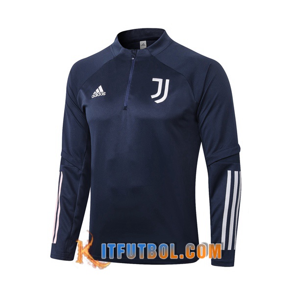 Nueva Entrenamiento Sudadera Juventus Azul Royal 20/21