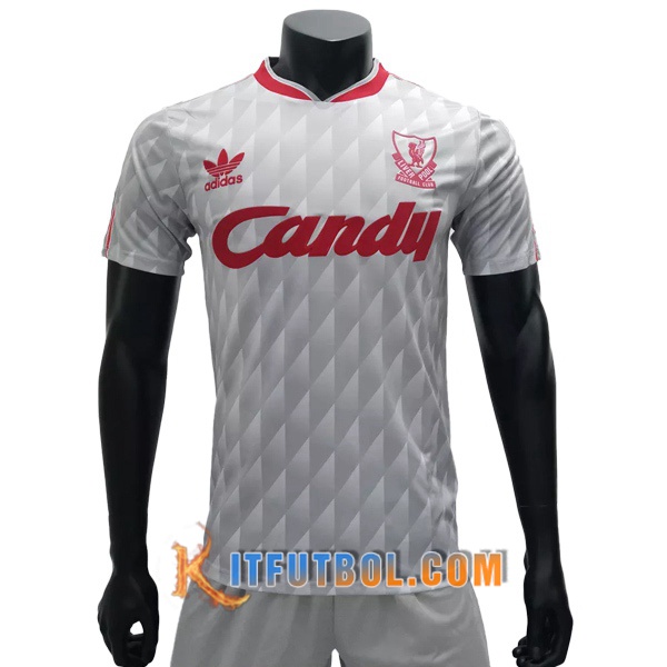 Camiseta Futbol FC Liverpool Retro Segunda 1989/1991